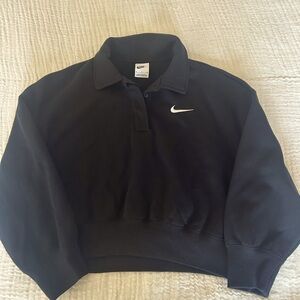 Nike Black Sweatshirt with Logo
